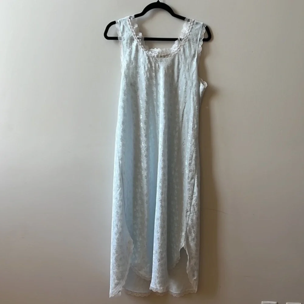 Vintage Baby Blue Long Nightie